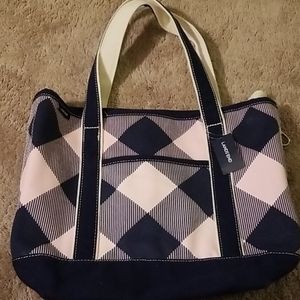 Lands' End canvas tote bag